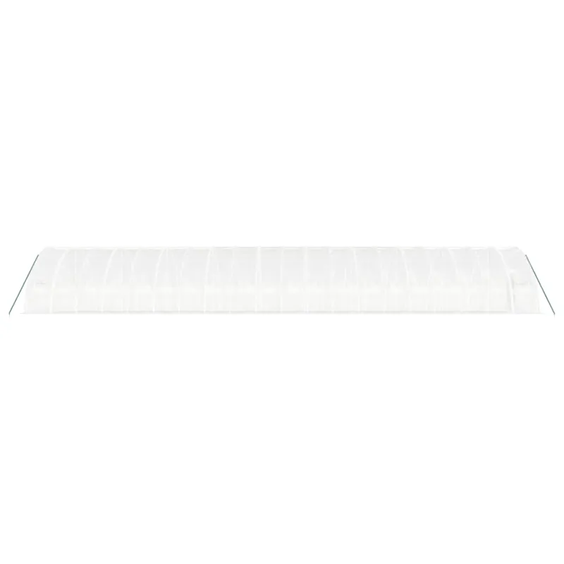 Šiltnamis su plieno rėmu, baltos spalvos, 20x6x2,85m, 120m²