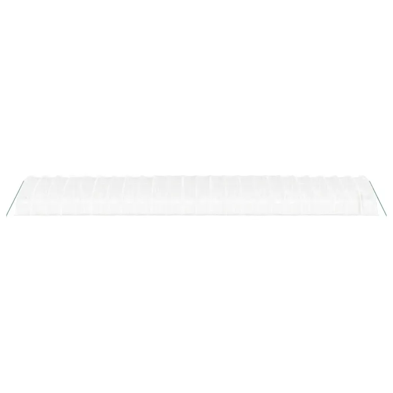 Šiltnamis su plieno rėmu, baltos spalvos, 24x6x2,85m, 144m²