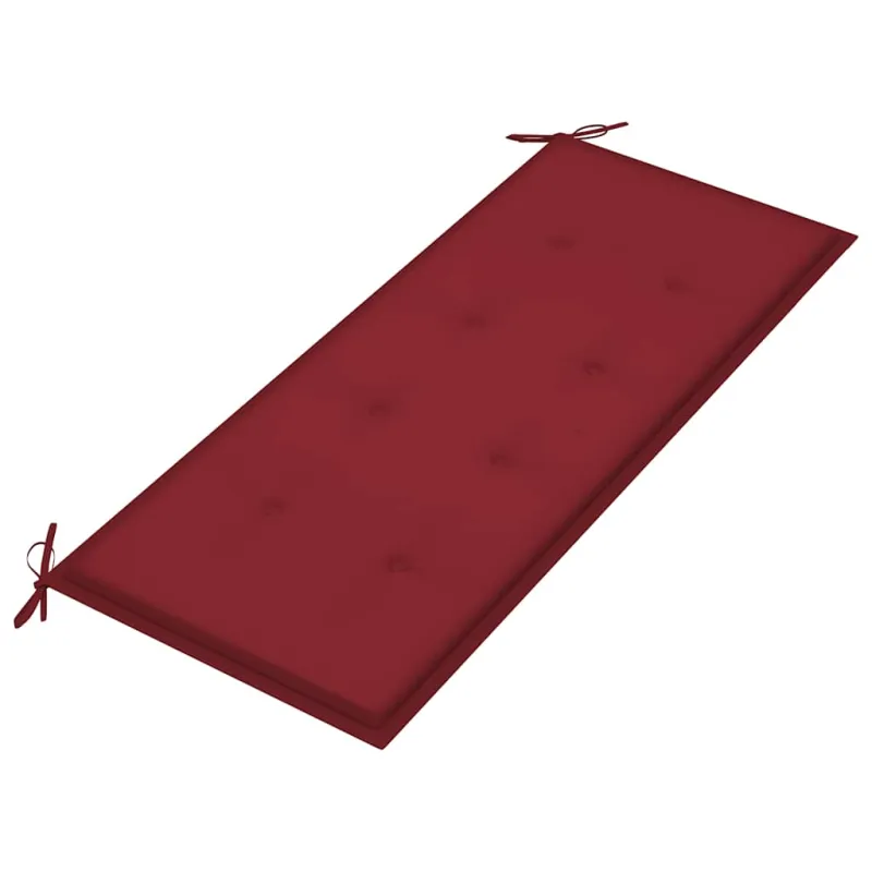 Sodo suoliukas su pagalvėle, 120cm, bambukas (41504+314080)