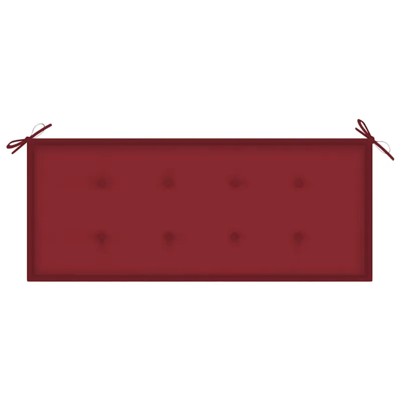 Sodo suoliukas su pagalvėle, 120cm, bambukas (41504+314080)