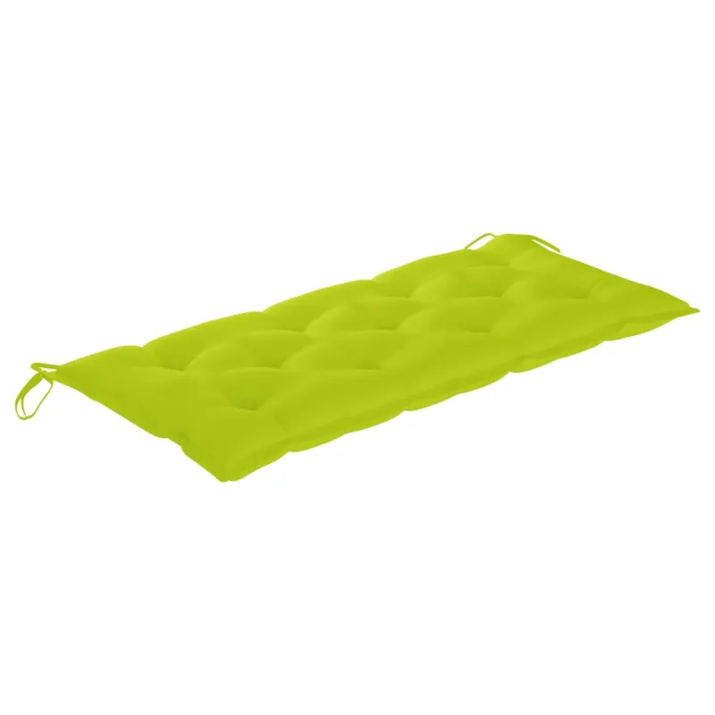 Sodo suoliukas su pagalvėle, 120cm, bambukas (41504+314955)
