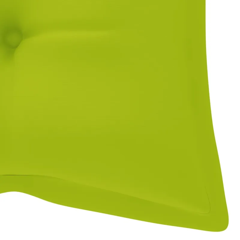 Sodo suoliukas su pagalvėle, 120cm, bambukas (41504+314955)