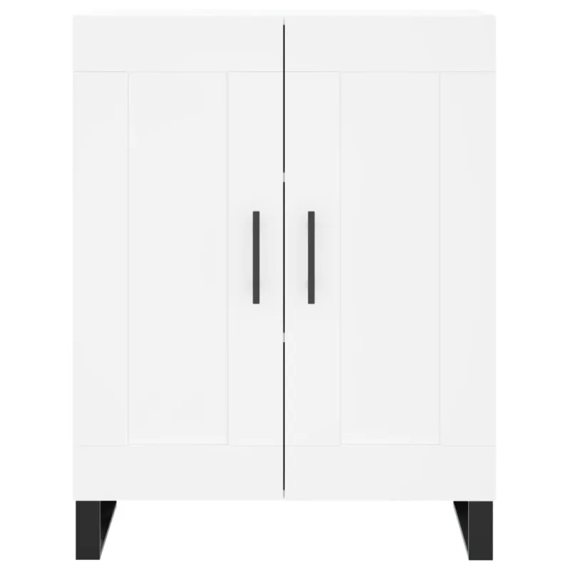 Komoda, baltos spalvos, 69,5x34x180cm, apdirbta mediena
