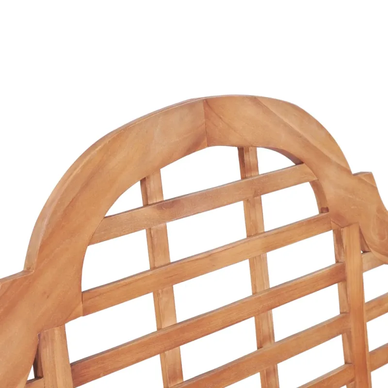 Sodo suoliukas, 127x58,5x92,5cm, tikmedžio medienos masyvas