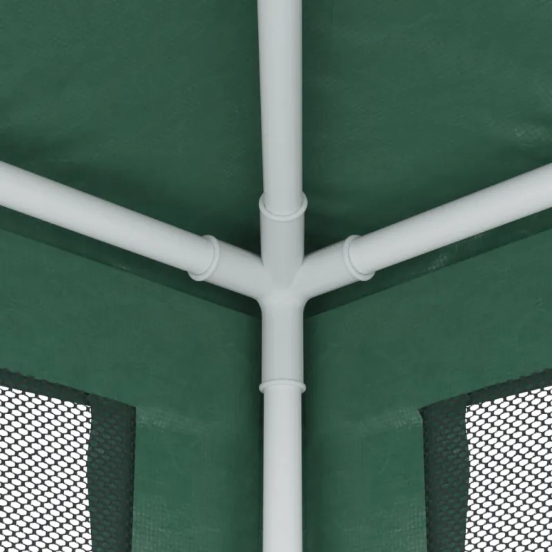 Proginė palapinė su 4 tinklinėmis sienomis, žalia, 2x2m, HDPE