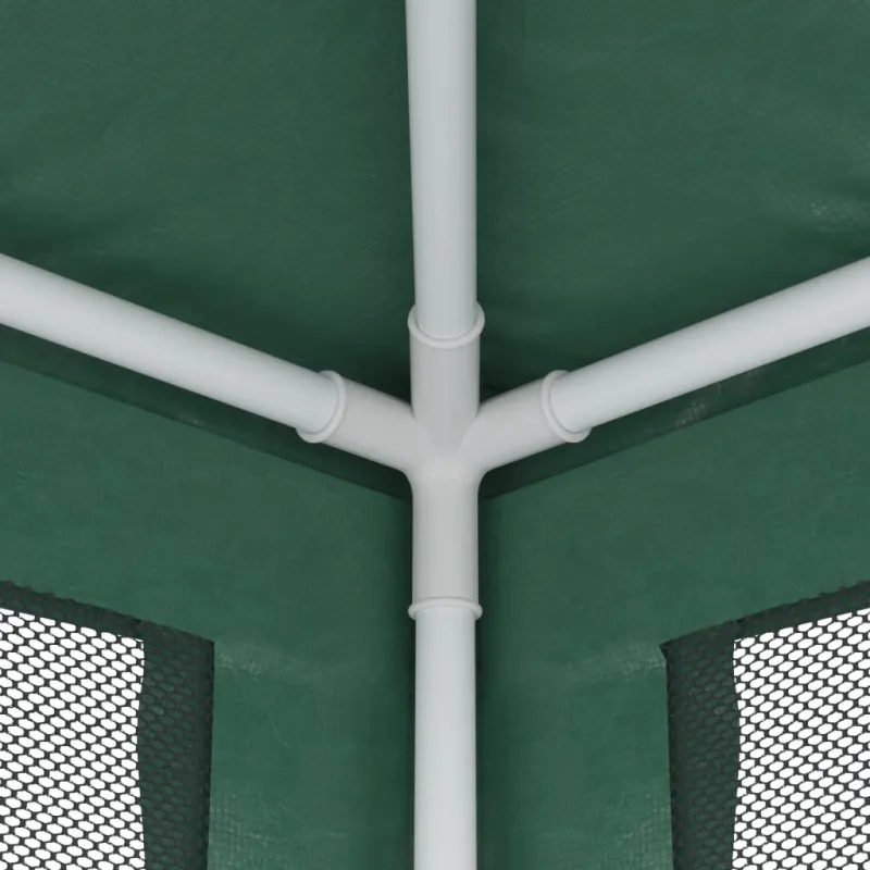 Proginė palapinė su 4 tinklinėmis sienomis, žalia, 3x4m, HDPE