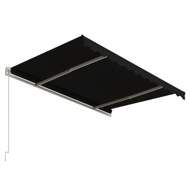 Automatinė ištraukiama markizė, antracito spalvos, 300x250cm
