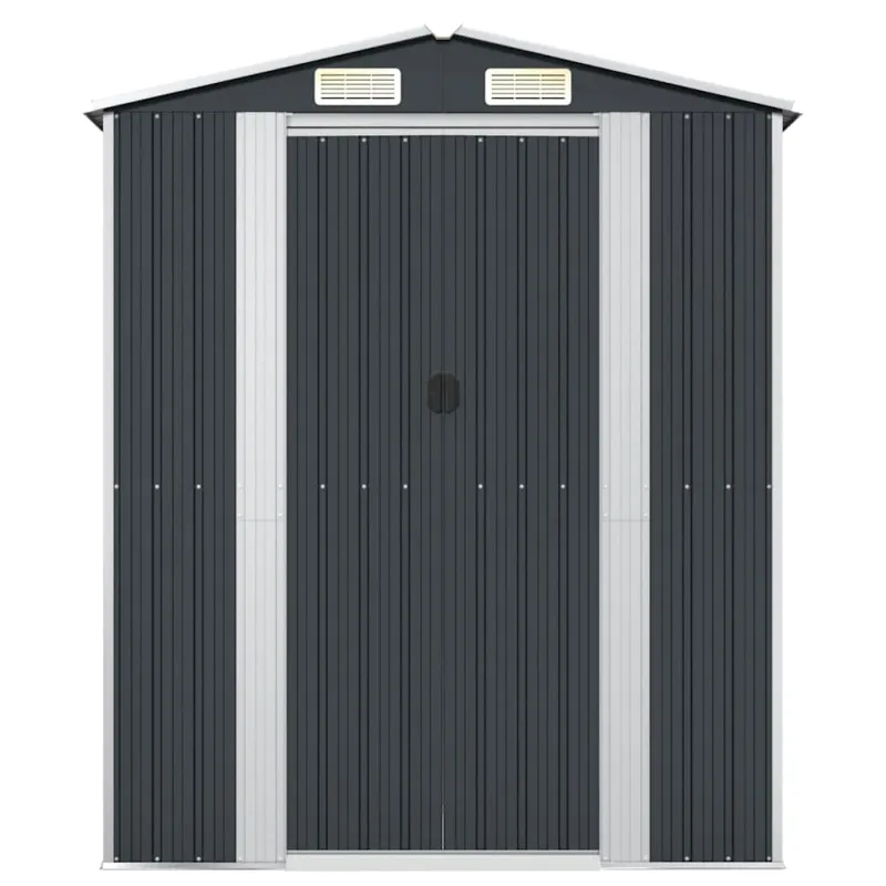 Sodo pašiūrė, antracito, 192x108x223cm, galvanizuotas plienas