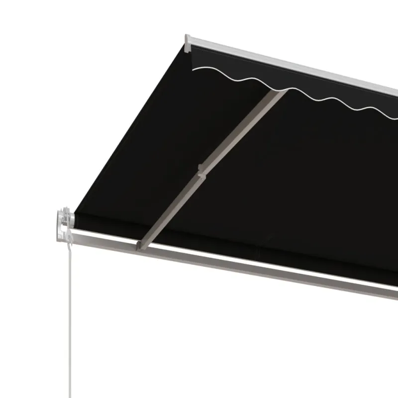 Automatinė ištraukiama markizė, antracito spalvos, 450x350cm