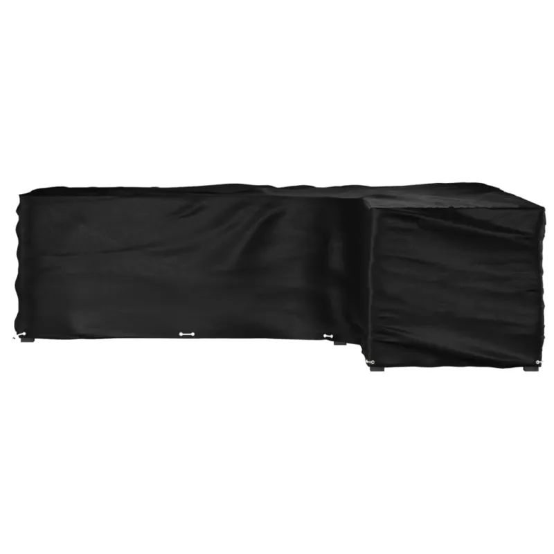 Sodo baldų uždangalas, 285x220x80cm, 18 kilpučių, L formos