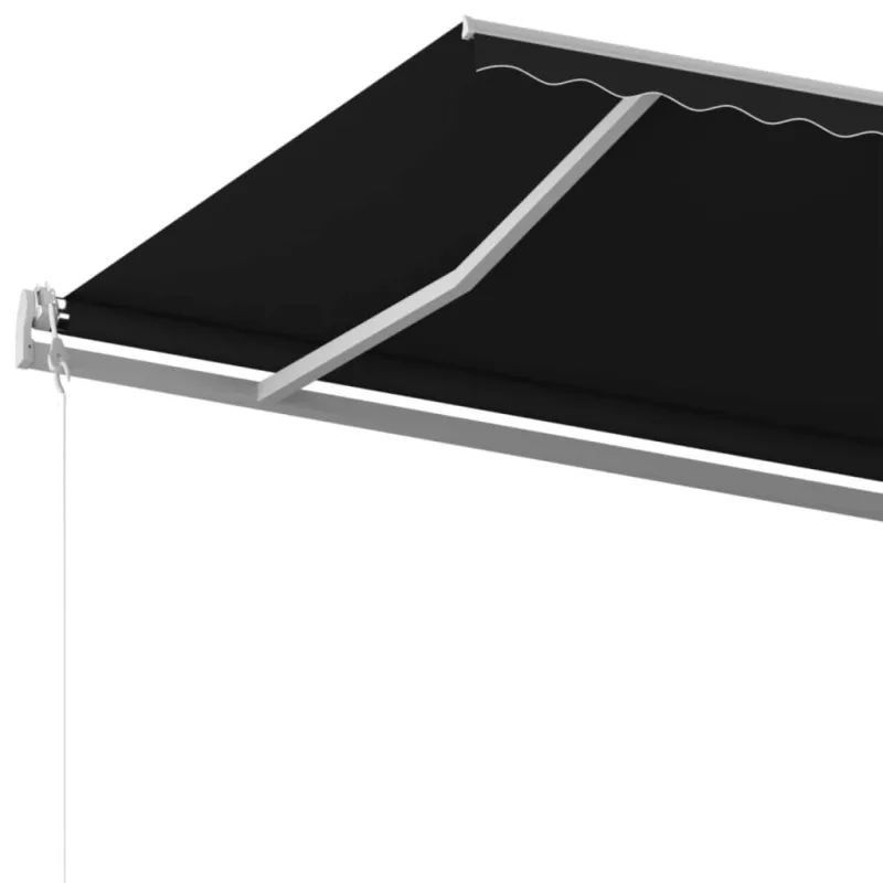 Automatinė ištraukiama markizė, antracito spalvos, 500x350cm