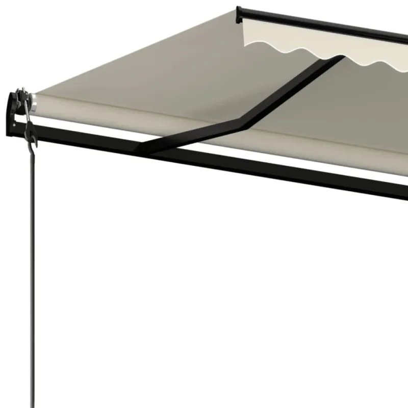 Automatinė ištraukiama markizė, kreminės spalvos, 450x300cm
