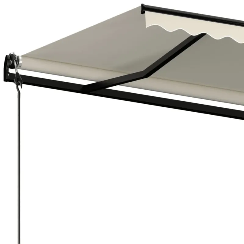 Automatinė ištraukiama markizė, kreminės spalvos, 500x300cm
