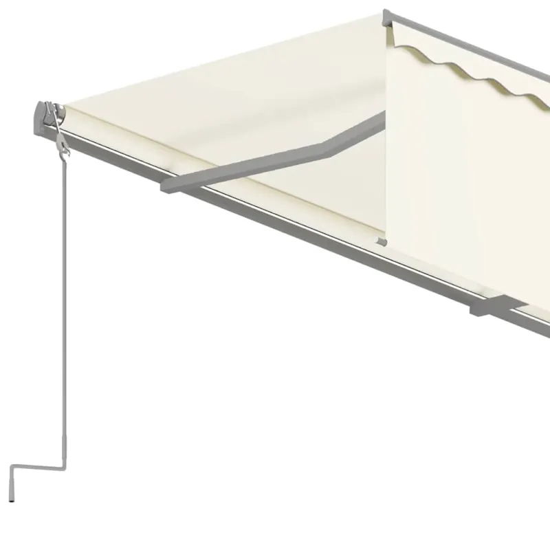 Automatiniu būdu ištraukiama markizė, kreminė, 4x3m
