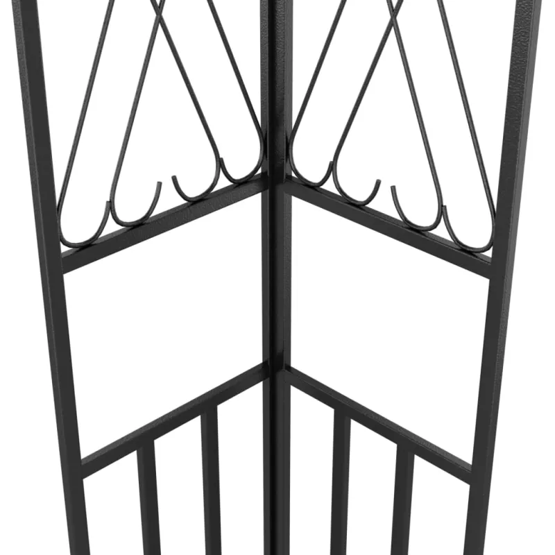 Pavėsinė su lempučių girliandomis LED, taupe, 3x3m