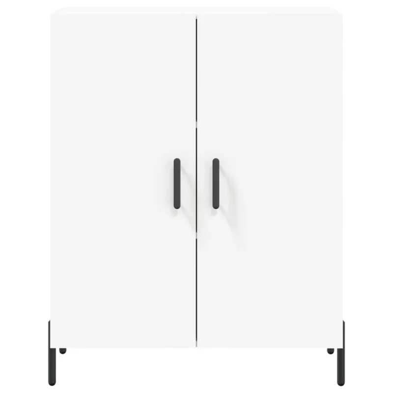 Komoda, baltos spalvos, 69,5x34x180cm, apdirbta mediena