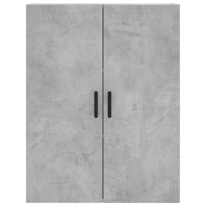Komoda, betono pilkos spalvos, 69,5x34x180cm, apdirbta mediena