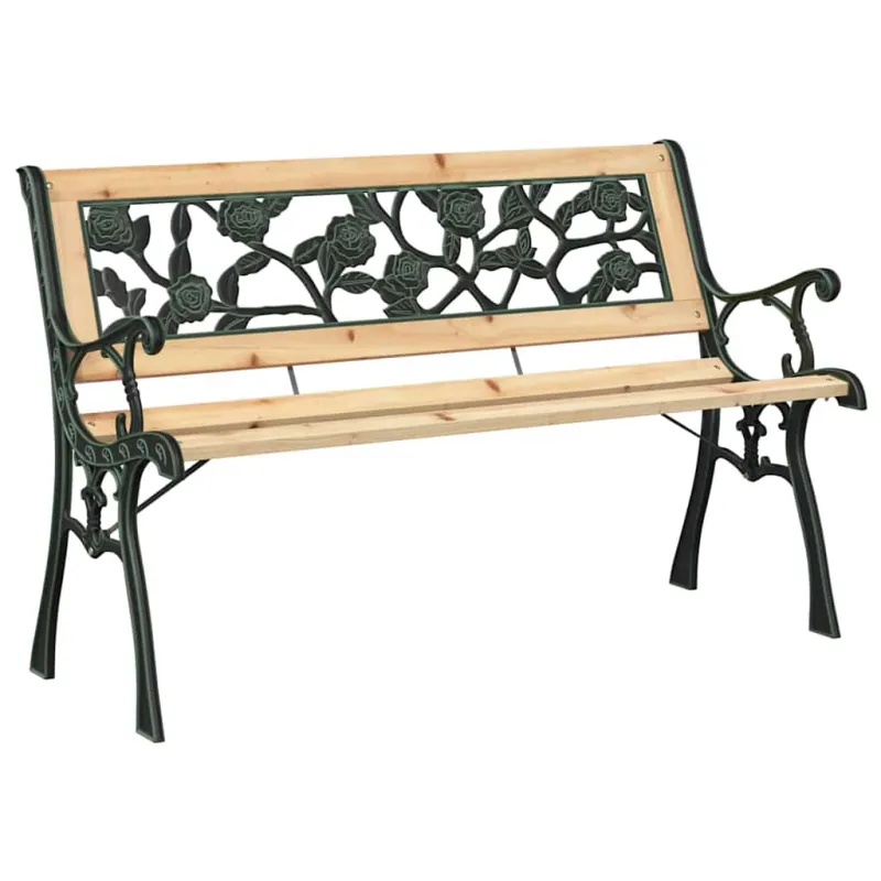 Sodo suolas su pagalve Ruda 116 x 54 x 73 cm Medis