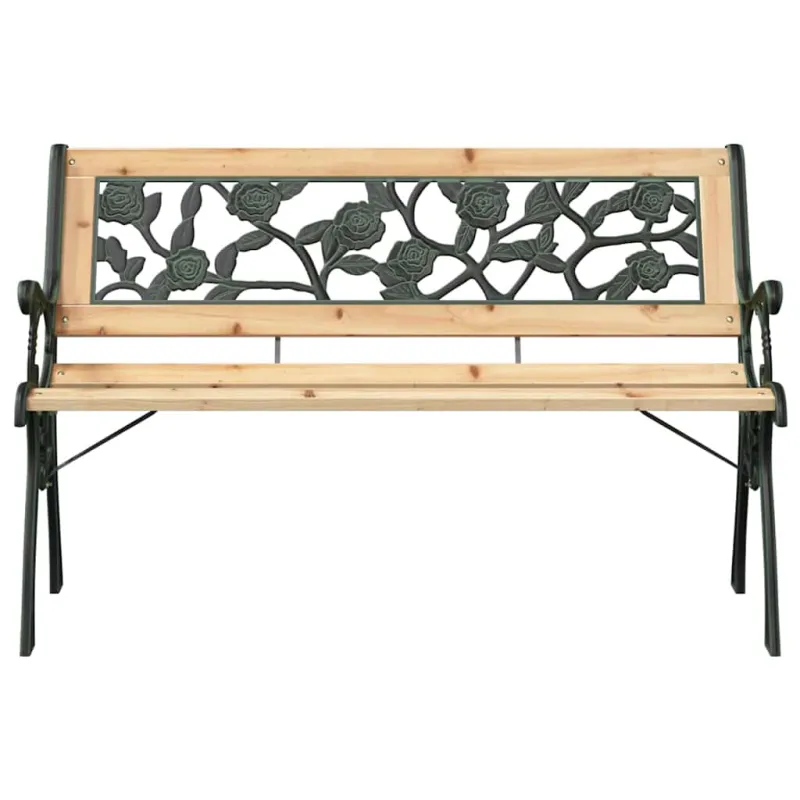 Sodo suolas su pagalve Ruda 116 x 54 x 73 cm Medis