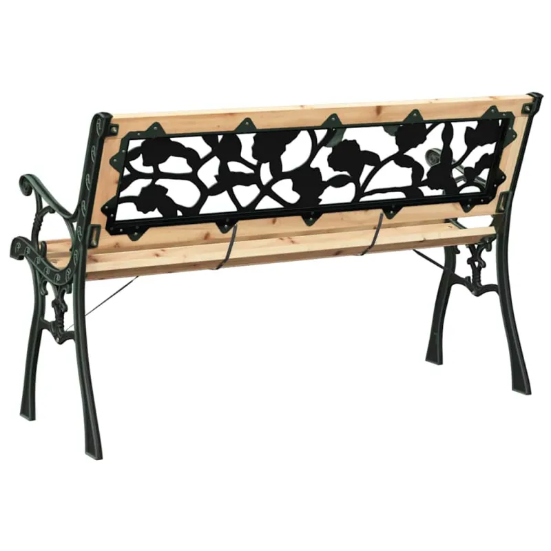Sodo suolas su pagalve Ruda 116 x 54 x 73 cm Medis