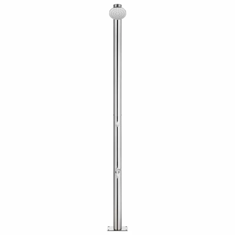 Sodo dušas su rudu pagrindu, 220cm, nerūdijantis plienas
