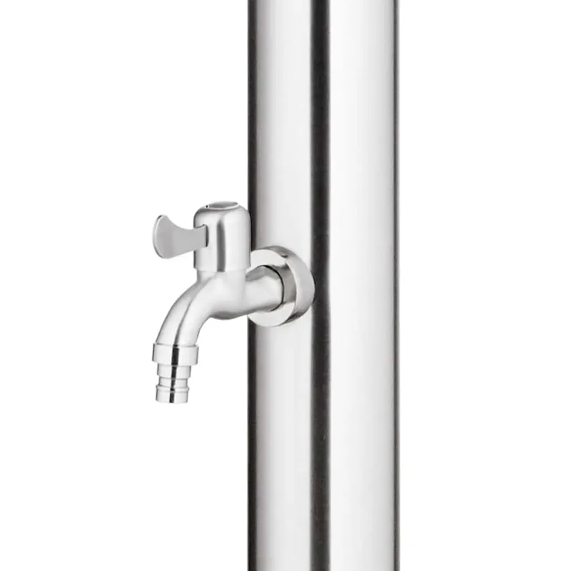 Sodo dušas su rudu pagrindu, 220cm, nerūdijantis plienas