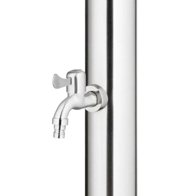 Sodo dušas su rudu pagrindu, 220cm, nerūdijantis plienas