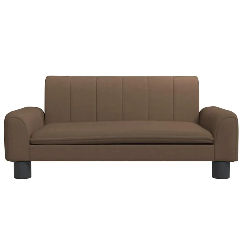 Vaikiška sofa, rudos spalvos, 70x45x30cm, audinys