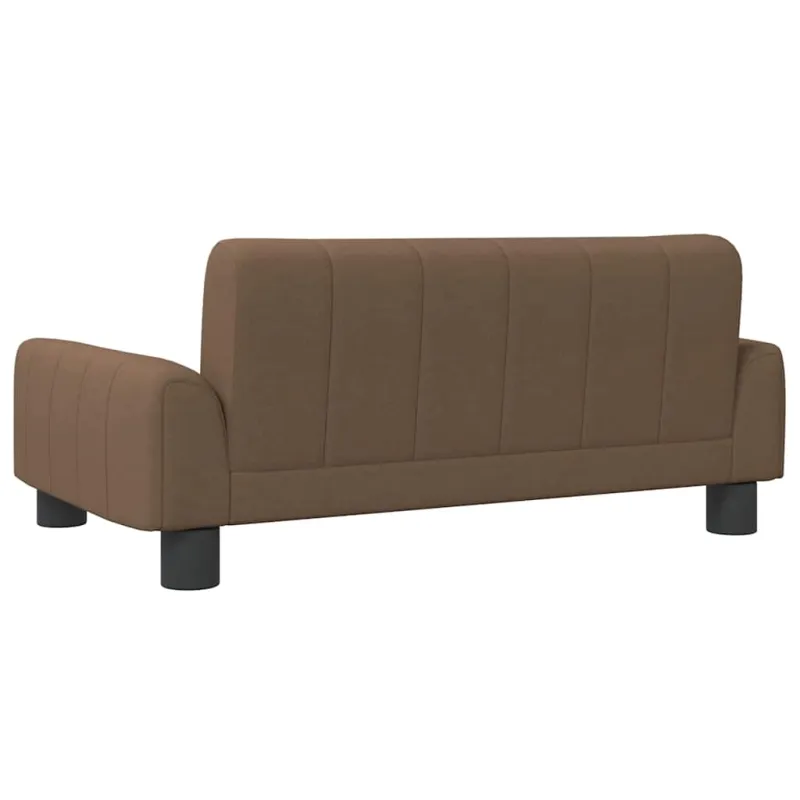 Vaikiška sofa, rudos spalvos, 70x45x30cm, audinys