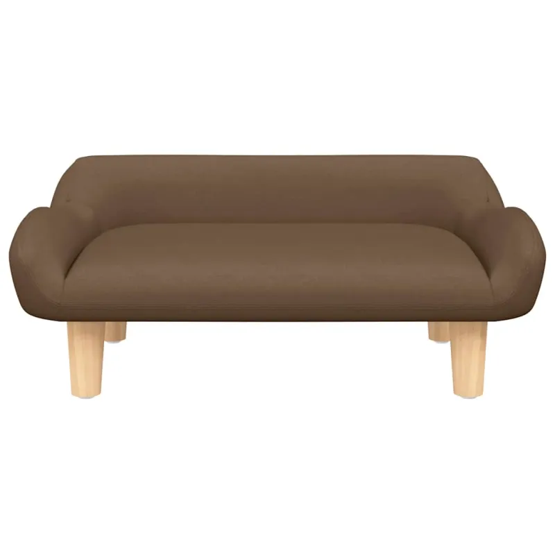 Vaikiška sofa, rudos spalvos, 70x40x24cm, audinys