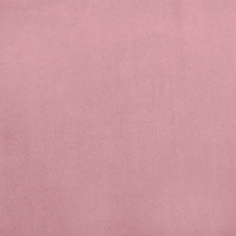 Vaikiška sofa, rožinės spalvos, 100x50x26cm, aksomas