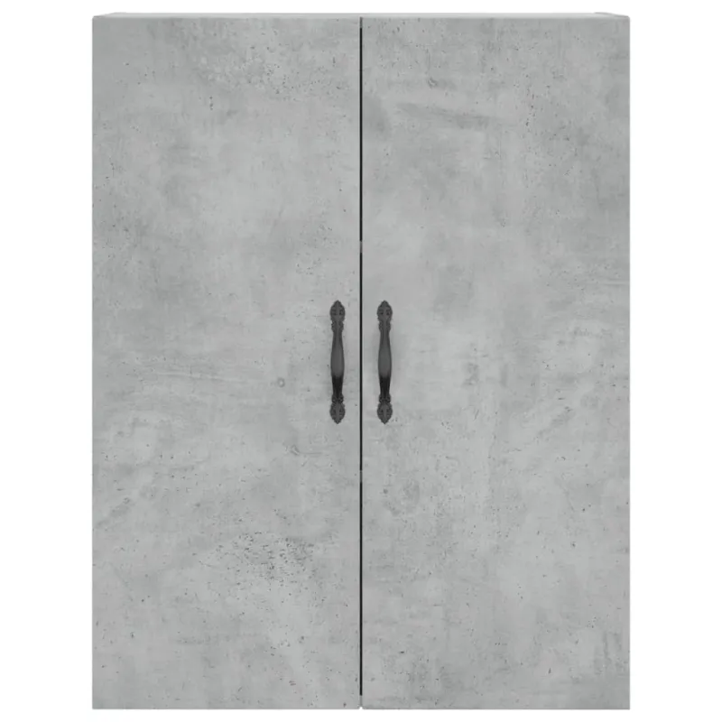 Komoda, betono pilkos spalvos, 69,5x34x180cm, apdirbta mediena