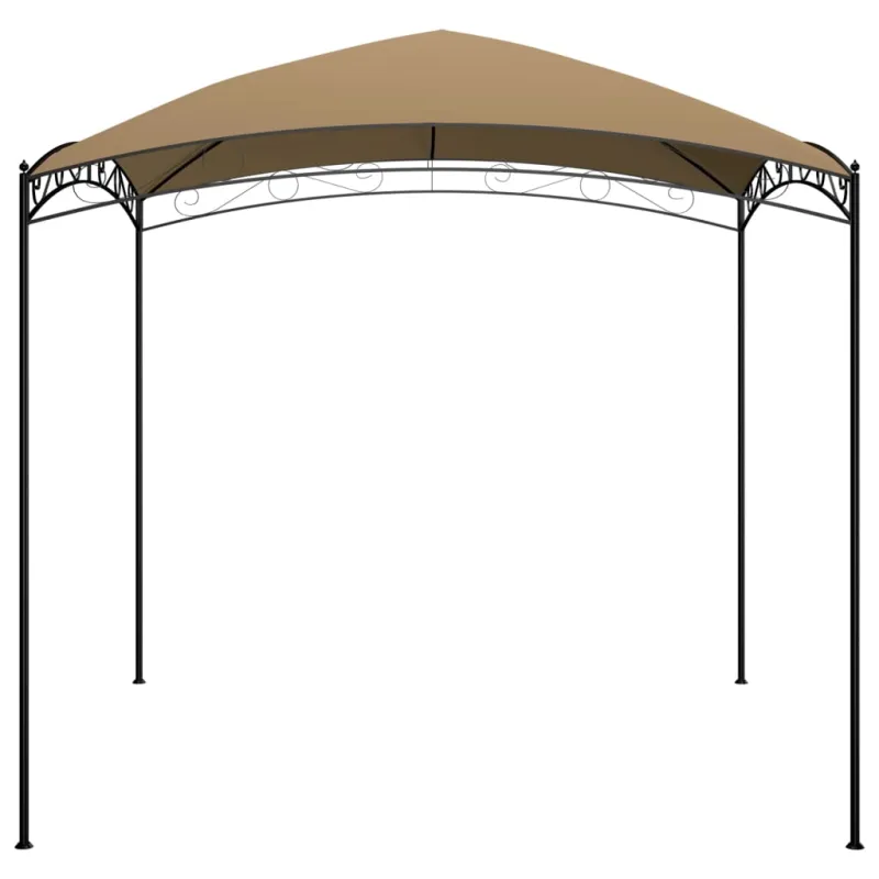Pavėsinė, taupe spalvos, 3x3x2,65m, 180 g/m²