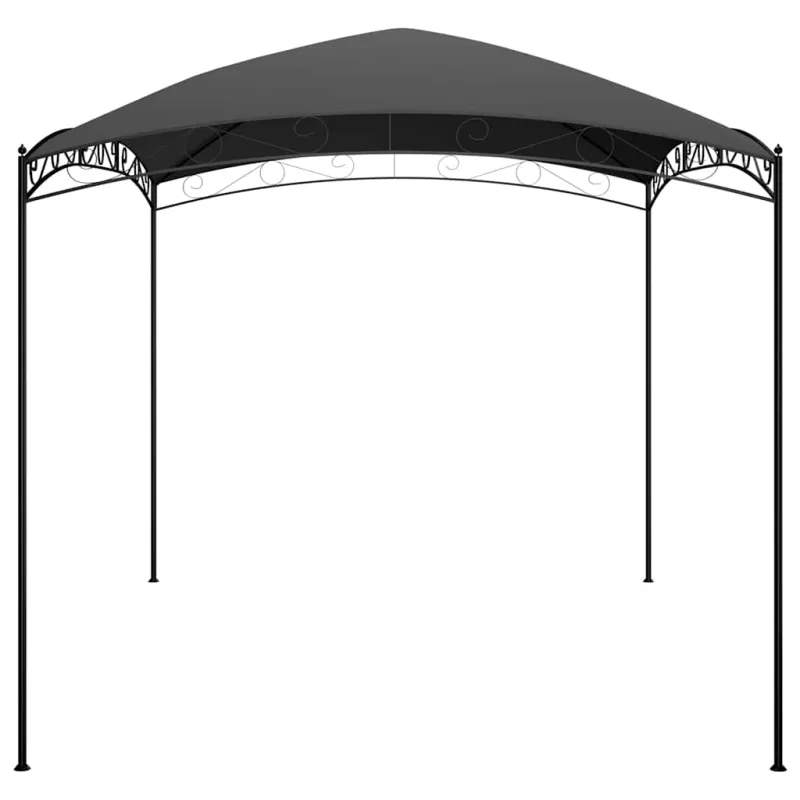 Pavėsinė, antracito spalvos, 3x4x2,65m, 180 g/m²