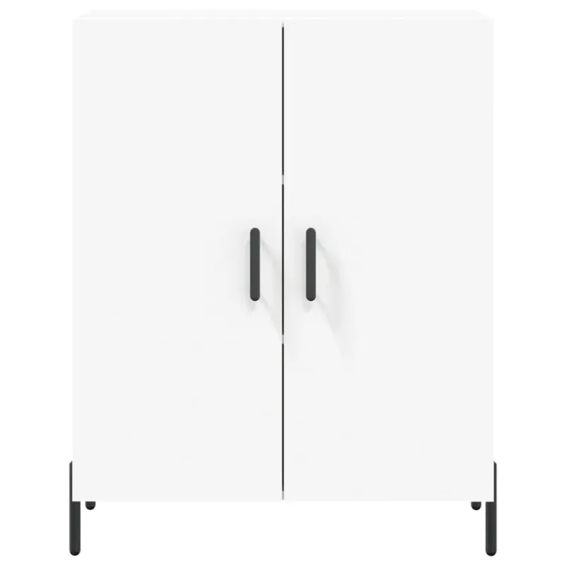 Komoda, baltos spalvos, 69,5x34x180cm, apdirbta mediena