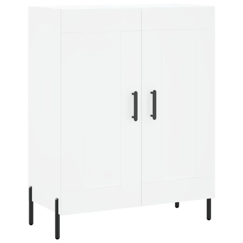 Komoda, baltos spalvos, 69,5x34x180cm, apdirbta mediena