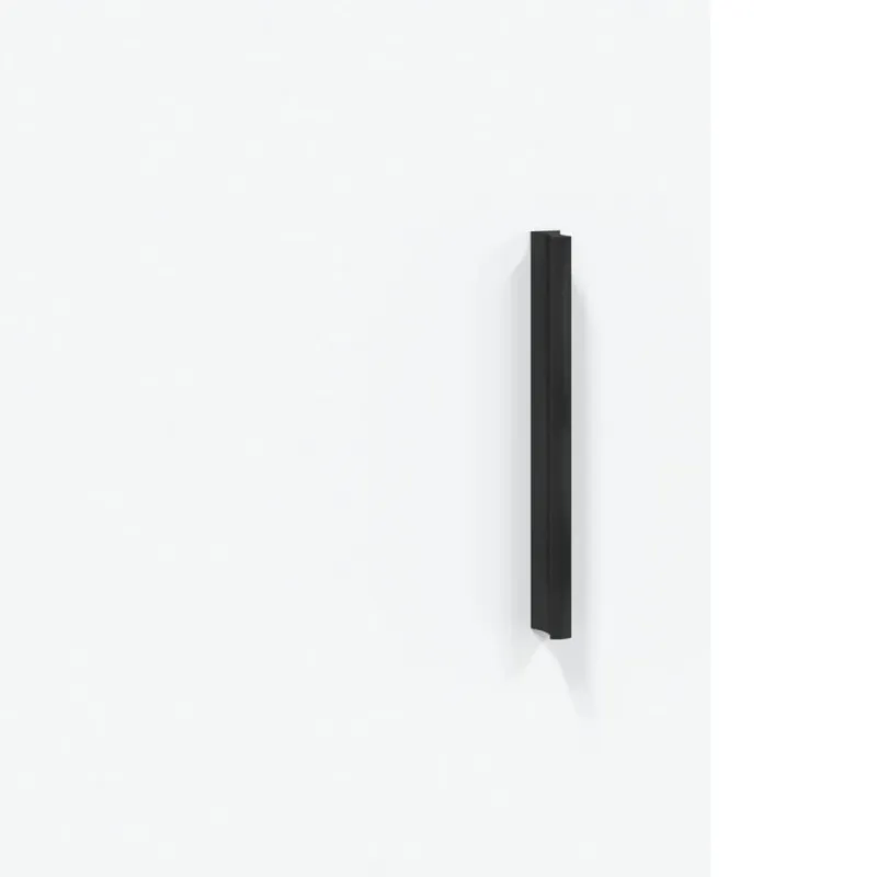 Komoda, baltos spalvos, 69,5x34x180cm, apdirbta mediena