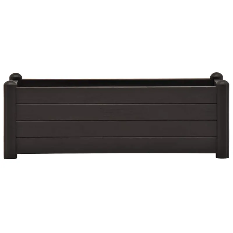 Aukštas sodo lovelis, antracito, 100x43x35cm, PP