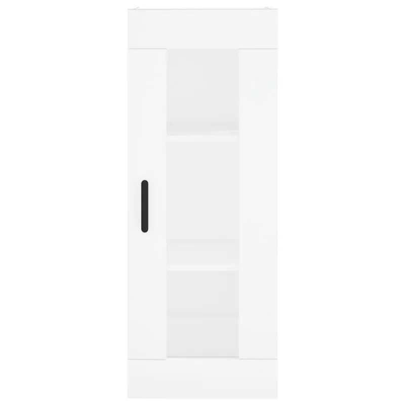 Komoda, baltos spalvos, 34,5x34x180cm, apdirbta mediena