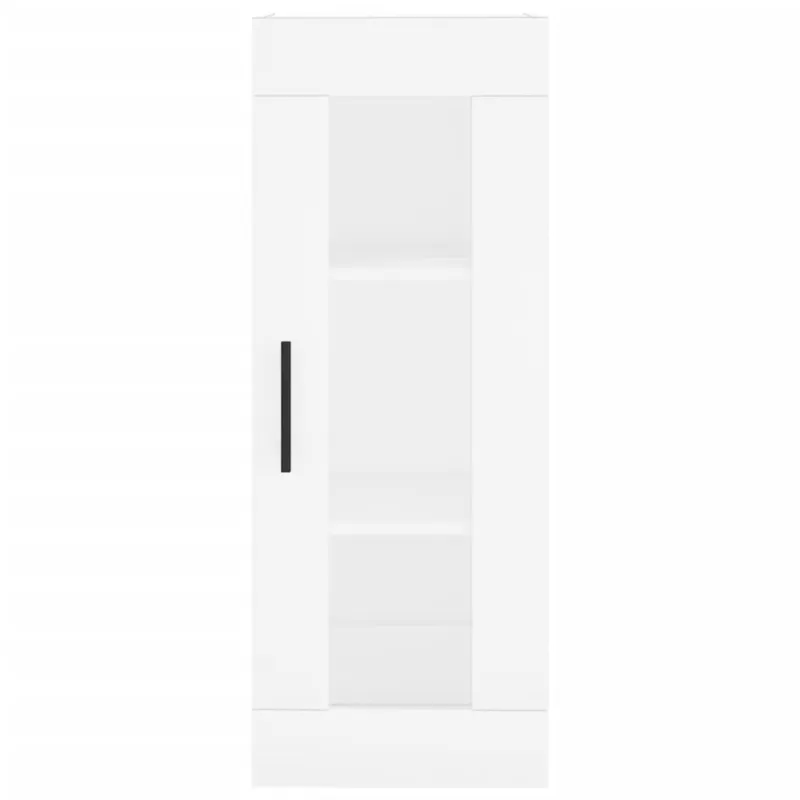 Komoda, baltos spalvos, 34,5x34x180cm, apdirbta mediena