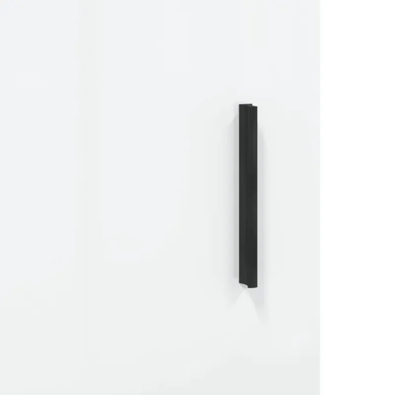 Komoda, baltos spalvos, 34,5x34x180cm, apdirbta mediena