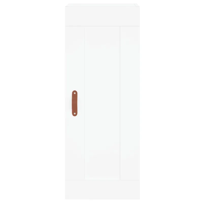 Komoda, baltos spalvos, 34,5x34x180cm, apdirbta mediena
