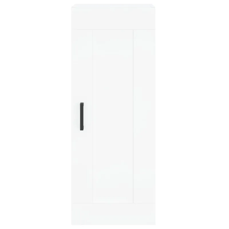 Komoda, baltos spalvos, 34,5x34x180cm, apdirbta mediena