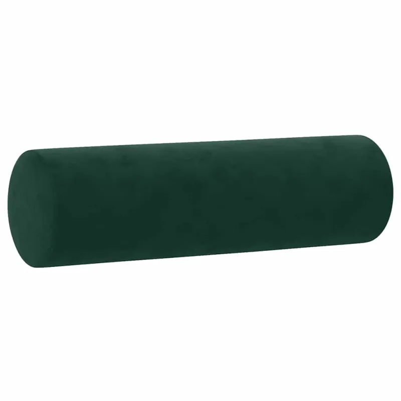 Dvivietė sofa su pagalvėlėmis, tamsiai žalia, 120cm, aksomas