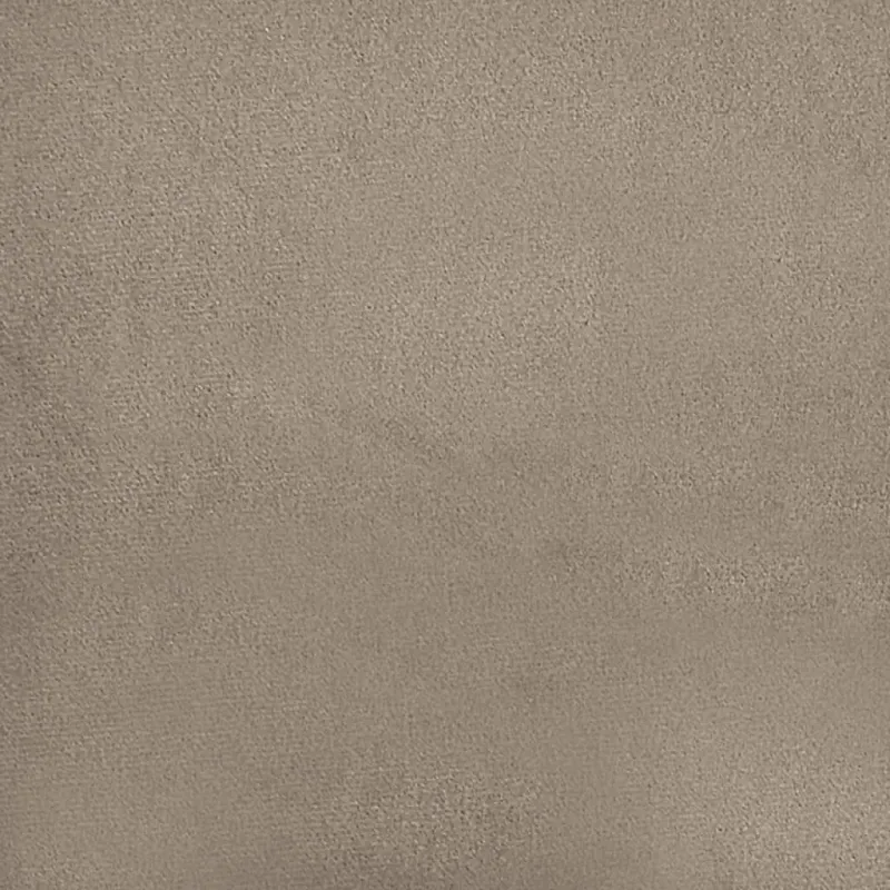 Dvivietė sofa su pagalvėmis, taupe, 120cm, mikropluošto audinys