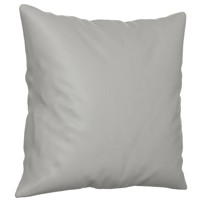 Dvivietė sofa su pagalvėmis, pilka, 120cm, mikropluošto audinys