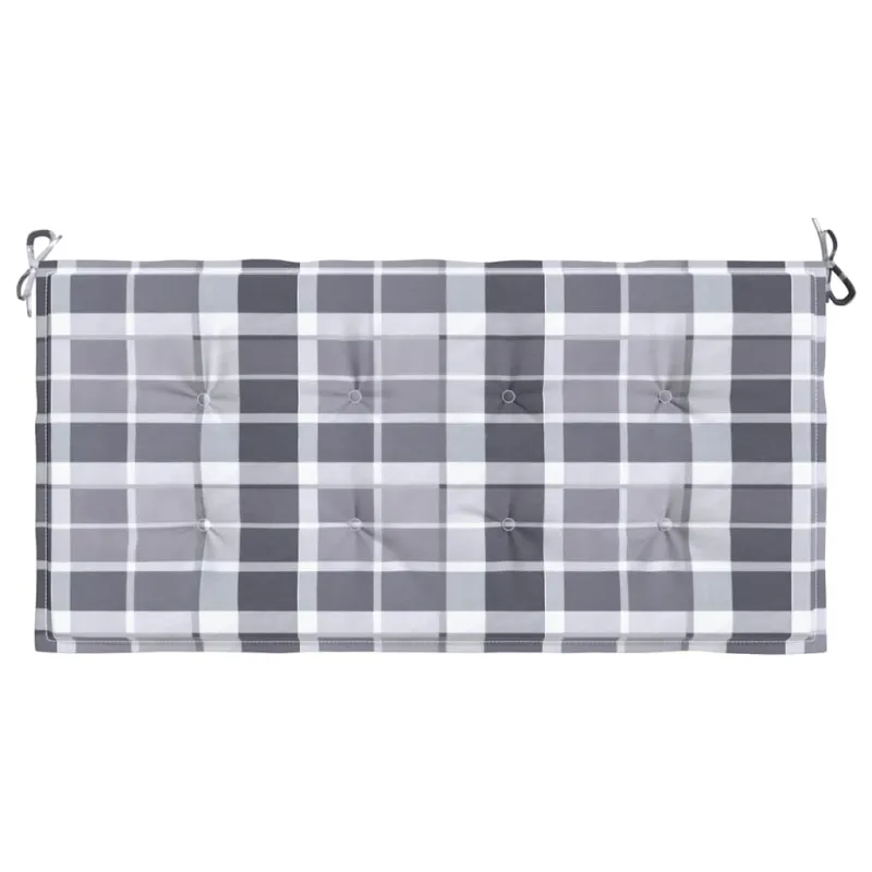 Sodo suoliuko pagalvėlė, 100x50x3cm, oksfordo audinys, languota