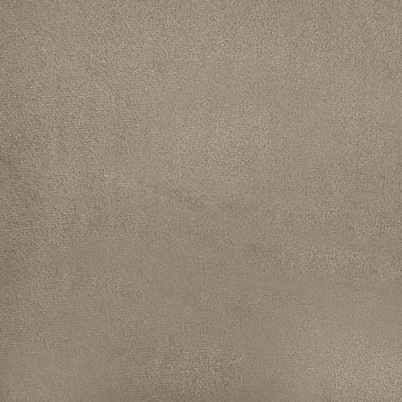 Trivietė sofa su pakoja, taupe, 180cm, mikropluošto audinys