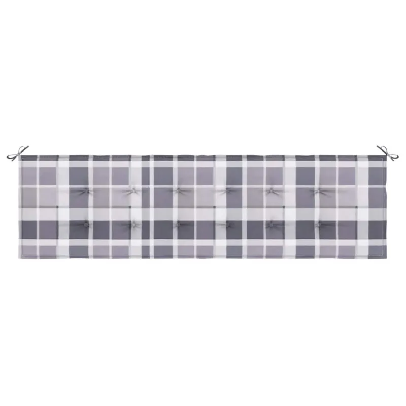 Sodo suoliuko pagalvėlė, 180x50x4cm, oksfordo audinys, languota