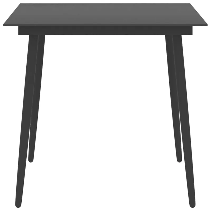 Sodo ruokailuryhmä, 3 osaa, musta ja ruskea
